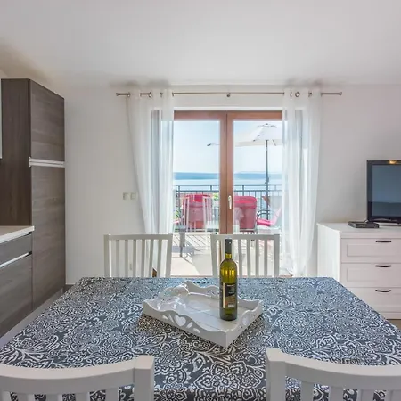 Anton 1 With Panoramic Sea View Appartamento Crikvenica