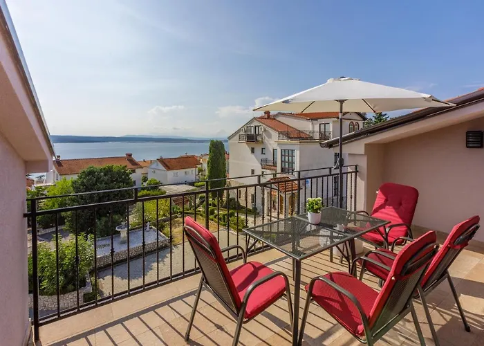 Apartment Anton 1 With Panoramic Sea View Crikvenica