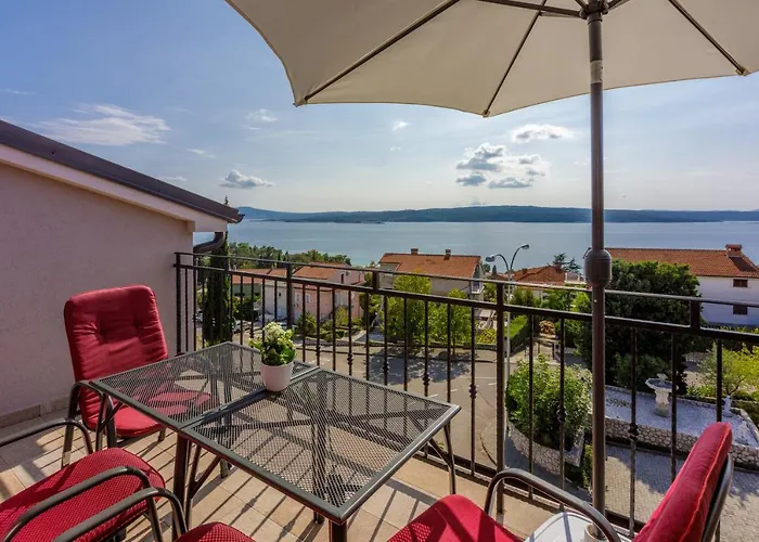 Anton 1 With Panoramic Sea View Apartment Crikvenica